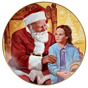 1986 Limited Edition Miracle On 34Th Street Nostalgia Collectibles Plate